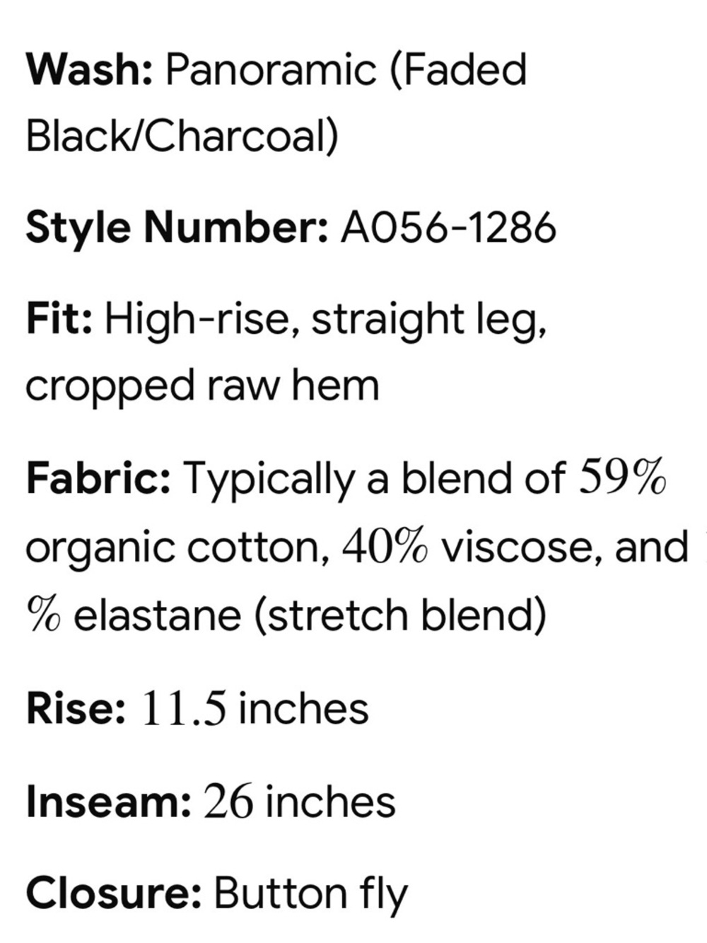 Agolde Riley High Rise Straight Crop Jeans - Picture 12 of 12